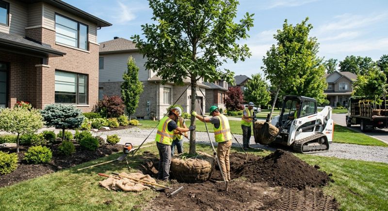 Apple Tree Planting in Ventura County, CA