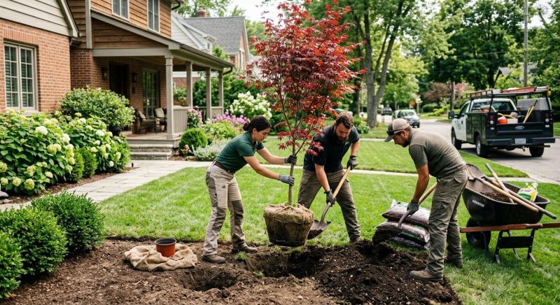 Dogwood Tree Planting in Ventura County, CA